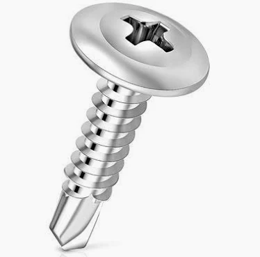 Zing Plated Screw Wafer head   (NO:6, 19mm)