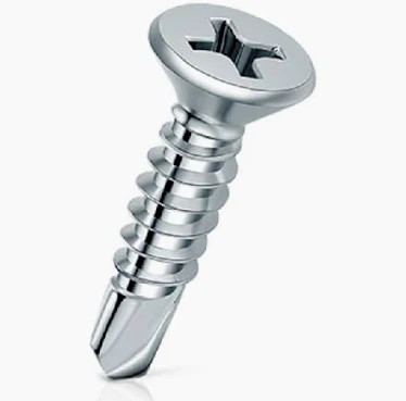 Metal Screw Flat head (NO:6, 19mm)