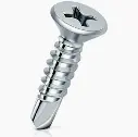 Metal Screw Flat head