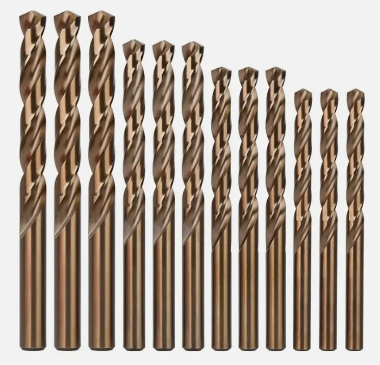 HSS Cobalt Drill Bits HSS-Co For Hard Metal Stainless Steel A-Grade (2.5mm)