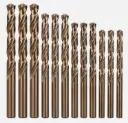 HSS Cobalt Drill Bits HSS-Co For Hard Metal Stainless Steel A-Grade