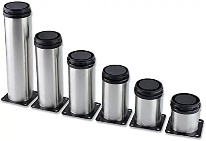 Stainless Steel Furniture Adjustable Leg   (50mm)