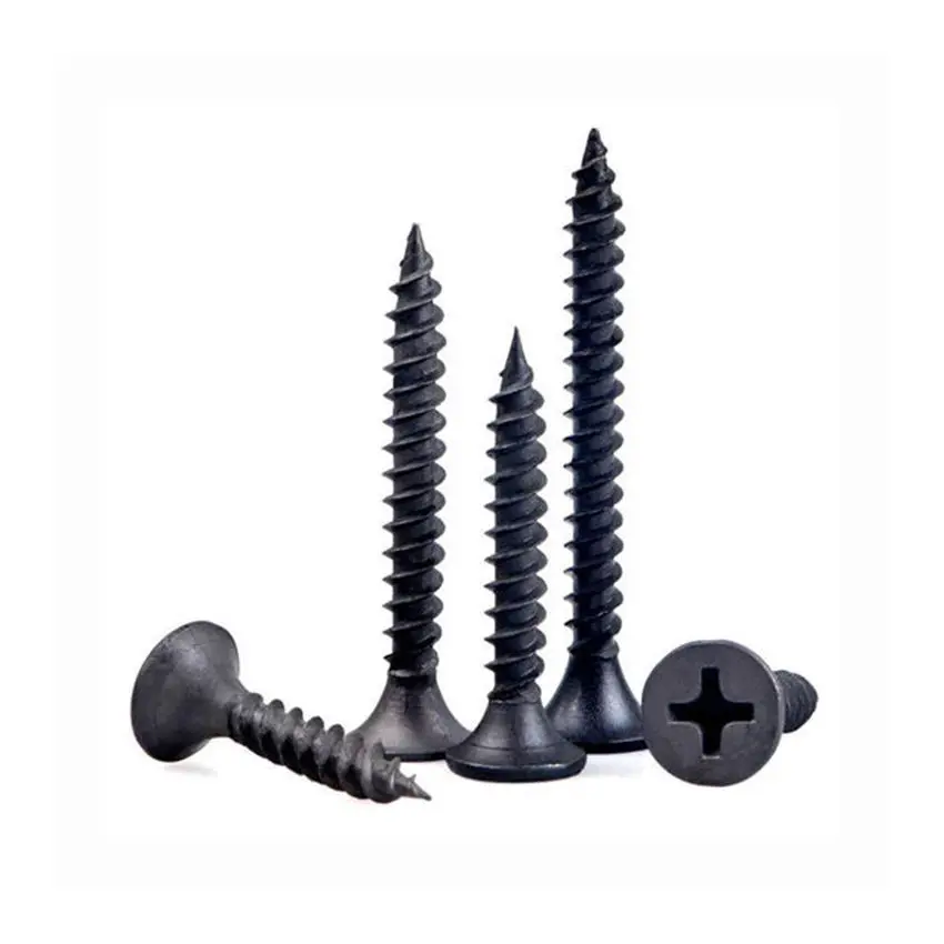 Gypsum Screw Black Fine Thread  (NO:6, 19mm, Classic)